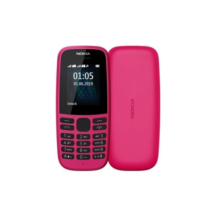 Мобильный телефон Nokia 105 SS 2019 Black (16KIGB01A13)