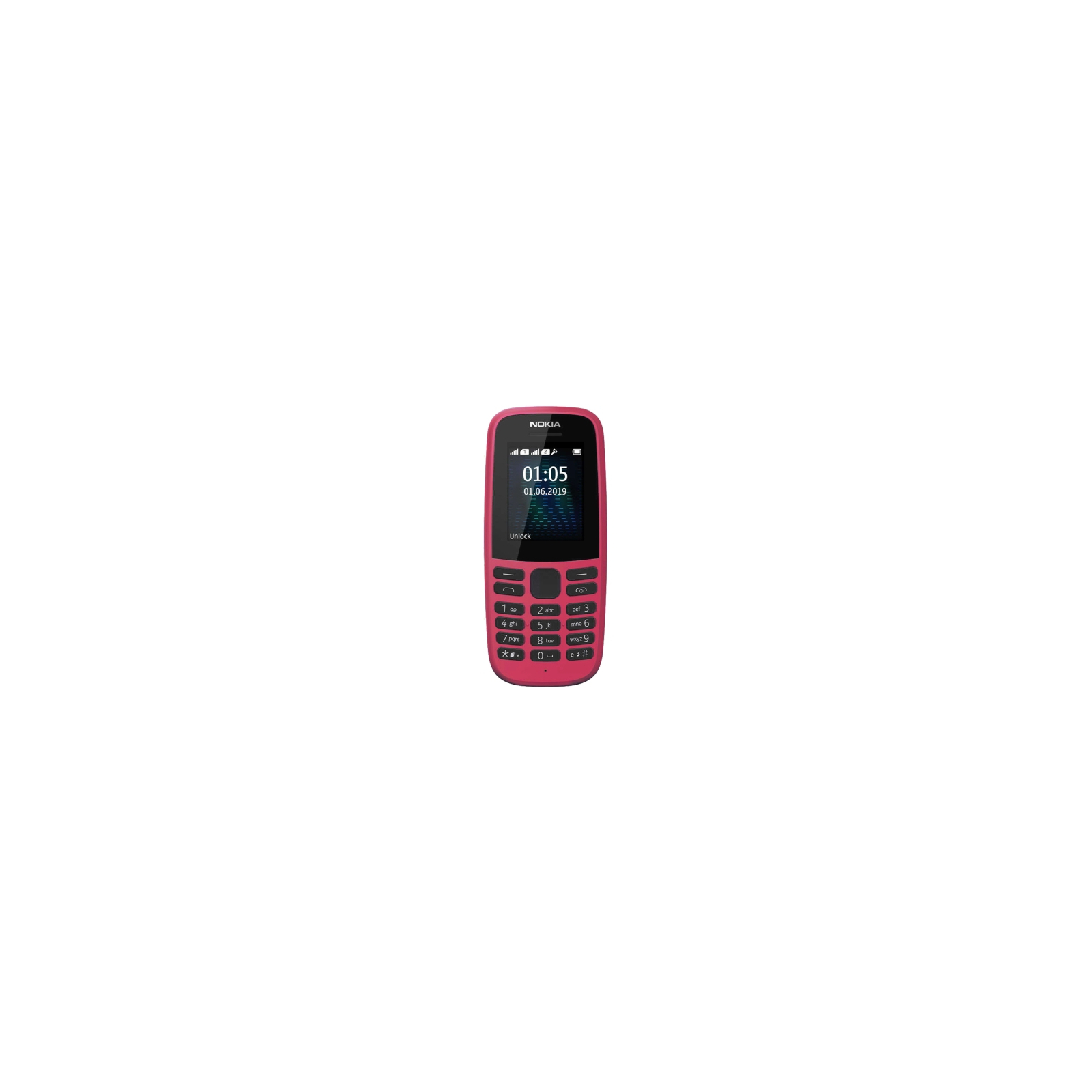 Мобільний телефон Nokia 105 SS 2019 Blue (16KIGL01A13) зображення 2