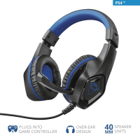 Наушники Trust GXT 404B Rana Gaming Headset for PS4 3.5mm BLUE (23309) изображение 11