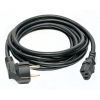 Кабель питания Kingda С13 - CEE 7/7, сечение проводов 3x1.0, 3м (PC6065-3m)
