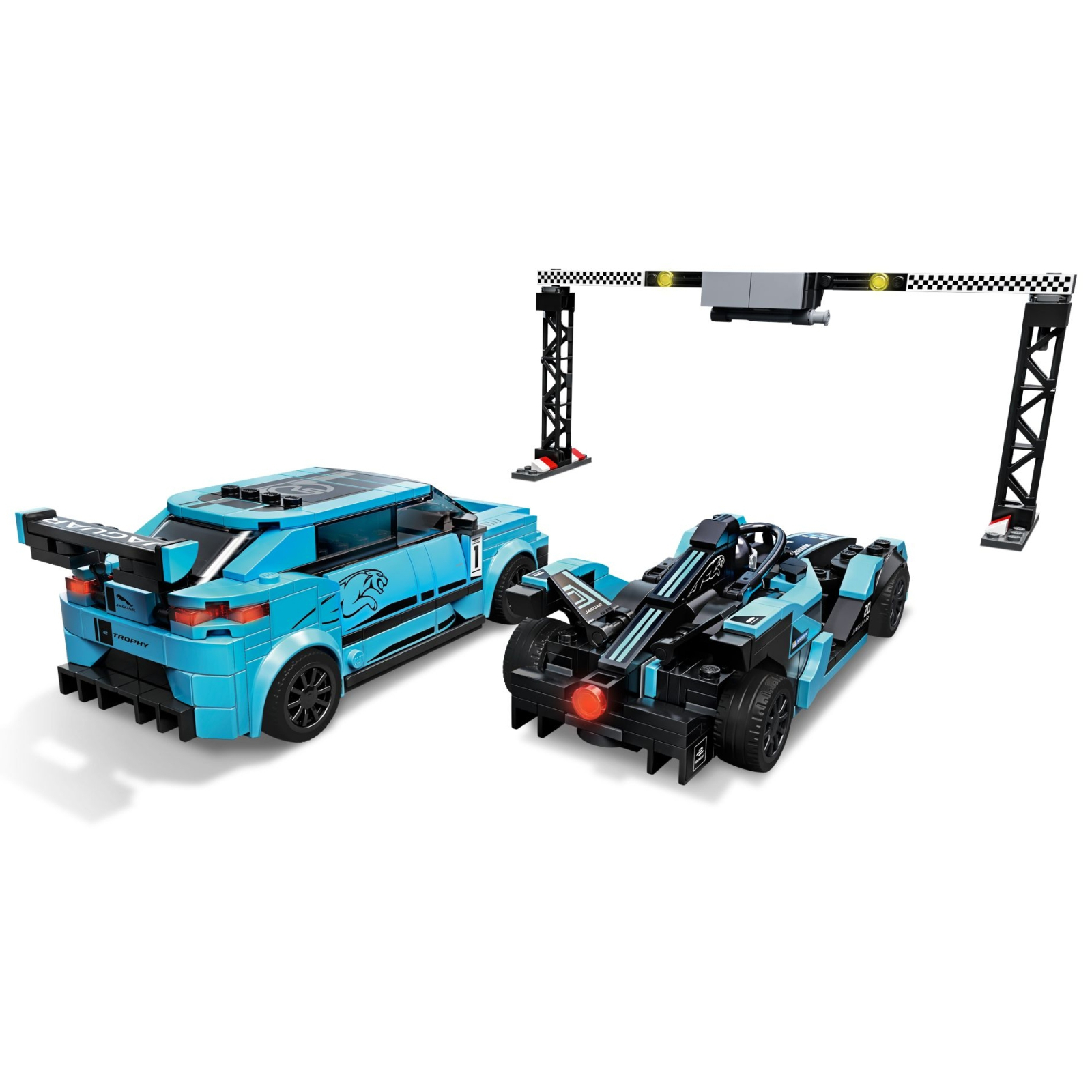 Конструктор LEGO Formula E Panasonic Jaguar Racing GEN2 car & Jaguar I-PACE (76898) изображение 3