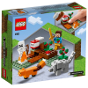 Конструктор LEGO Minecraft Пригода в тайзі 74 деталі (21162) зображення 5