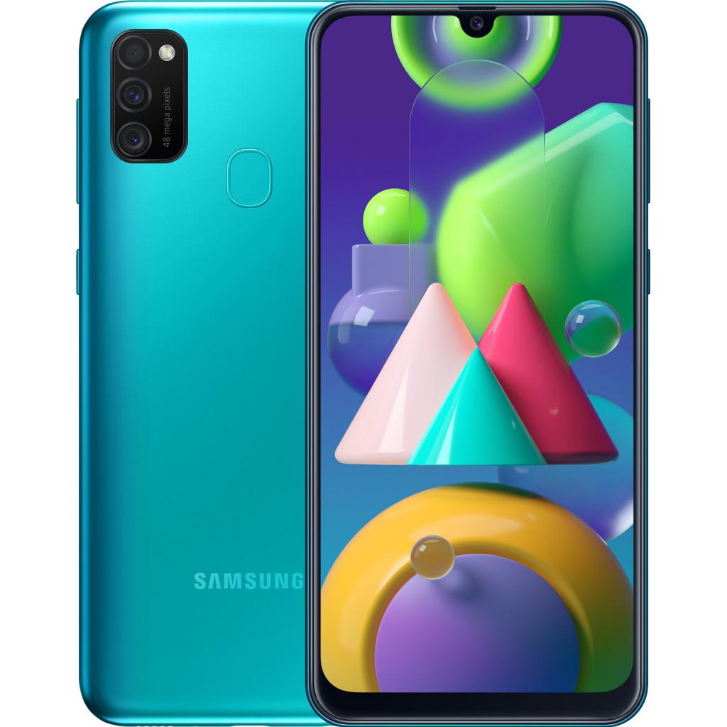 Мобільний телефон Samsung SM-M215F (Galaxy M21 4/64Gb) Green (SM-M215FZGUSEK)