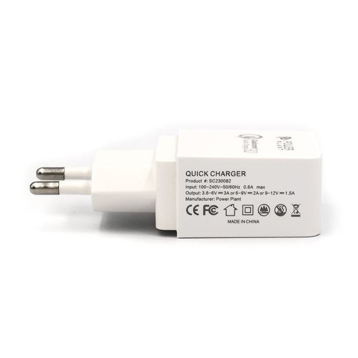 Зарядний пристрій PowerPlant Qualcomm Quick Charge 3.0 (SC230082) зображення 3