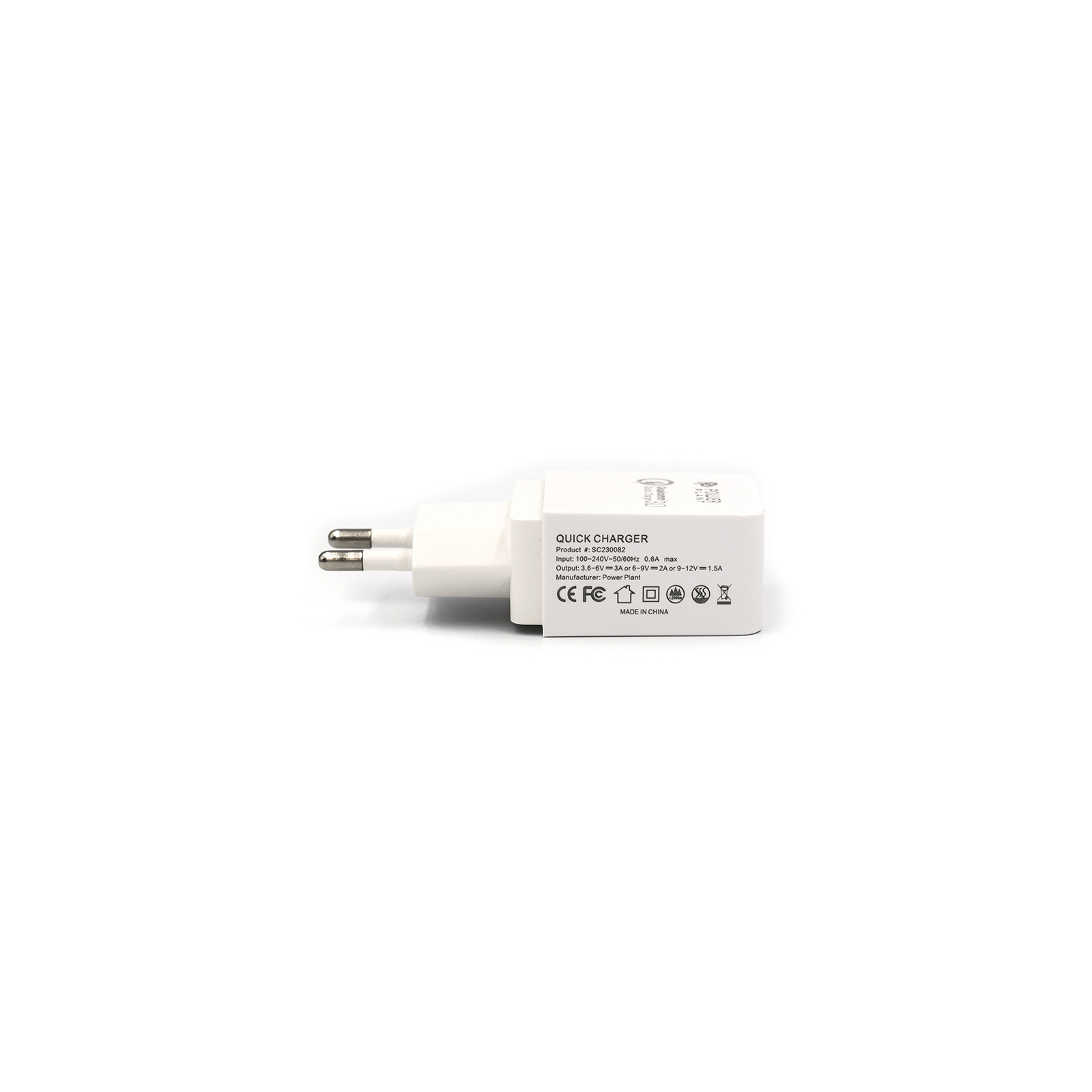 Зарядний пристрій PowerPlant Qualcomm Quick Charge 3.0 (SC230082) зображення 3