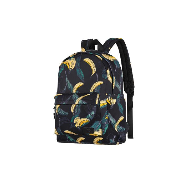 Рюкзак для ноутбука 2E 13" TeensPack Bananas, black (2E-BPT6114BB)