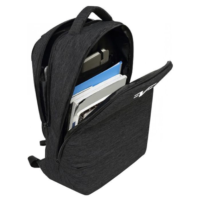 Рюкзак для ноутбука Frime 15.6" (Whitenoise Black) зображення 4