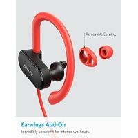 Наушники Anker SoundBuds Curve Black-Red (A3263HL1) изображение 3