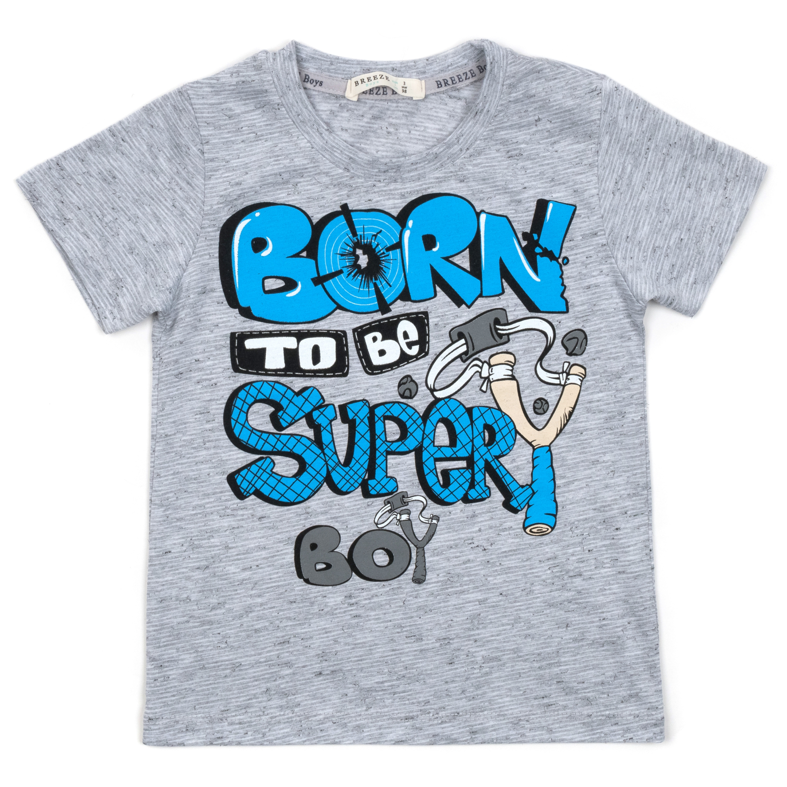 Набір дитячого одягу Breeze "SUPER BOY" (14528-116B-blue) зображення 2