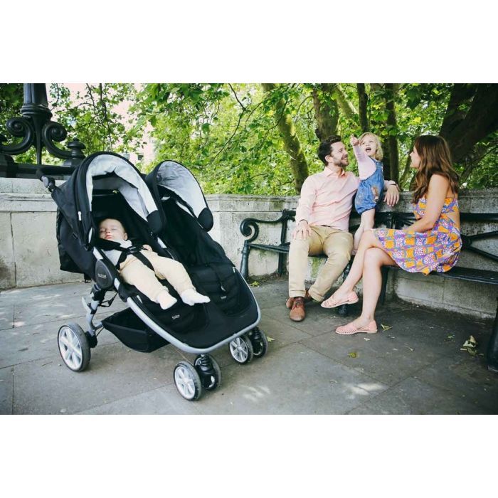 Коляска Britax-Romer B-AGILE DOUBLE Cosmos Black (2000033222) изображение 6