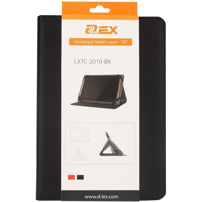 Чохол до планшета D-Lex 10'' 29*20.2*2.2 LXTC-2010-BK (4121) зображення 11