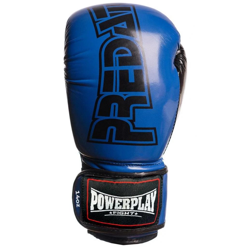 Боксерські рукавички PowerPlay 3017 14oz Black (PP_3017_14oz_Black) зображення 3