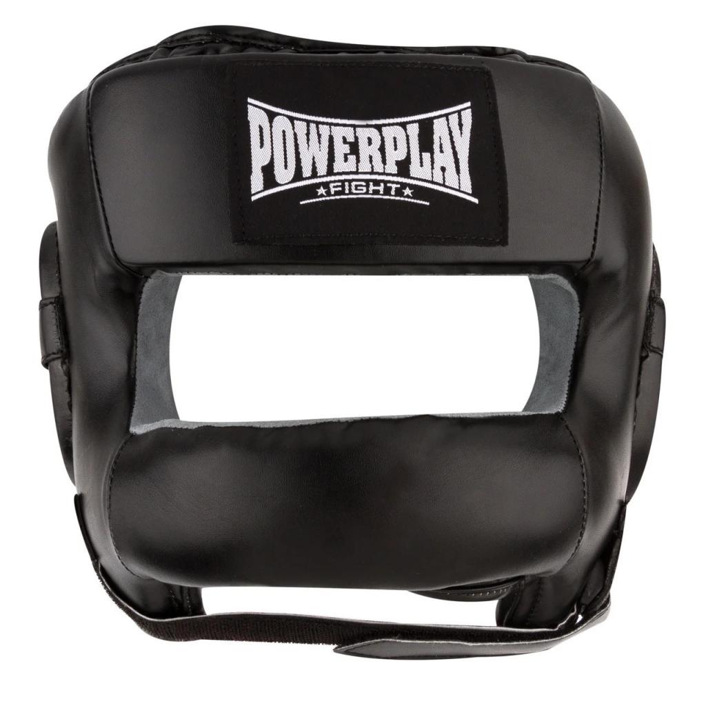 Боксерский шлем PowerPlay 3067 L Black (PP_3067_L_Black) изображение 2