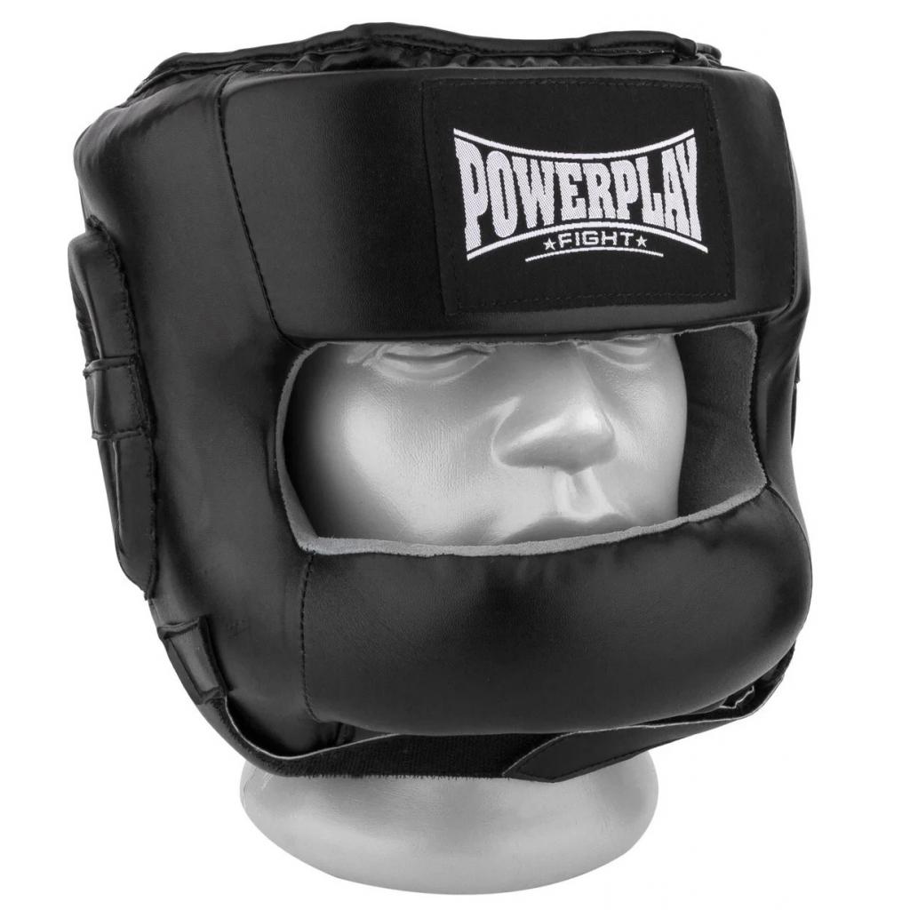 Боксерский шлем PowerPlay 3067 L Black (PP_3067_L_Black) изображение 3