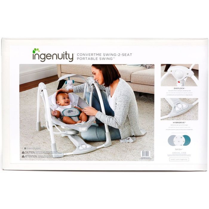 Кресло-качалка Ingenuity ConvertMe Swing-2-Seat (12055) изображение 6