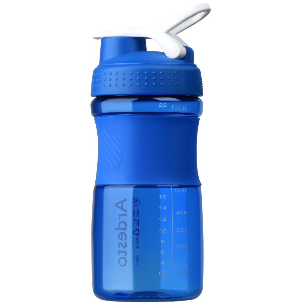 Бутылка для воды Ardesto Smart Bottle 600 мл Blue (AR2202TB) изображение 2