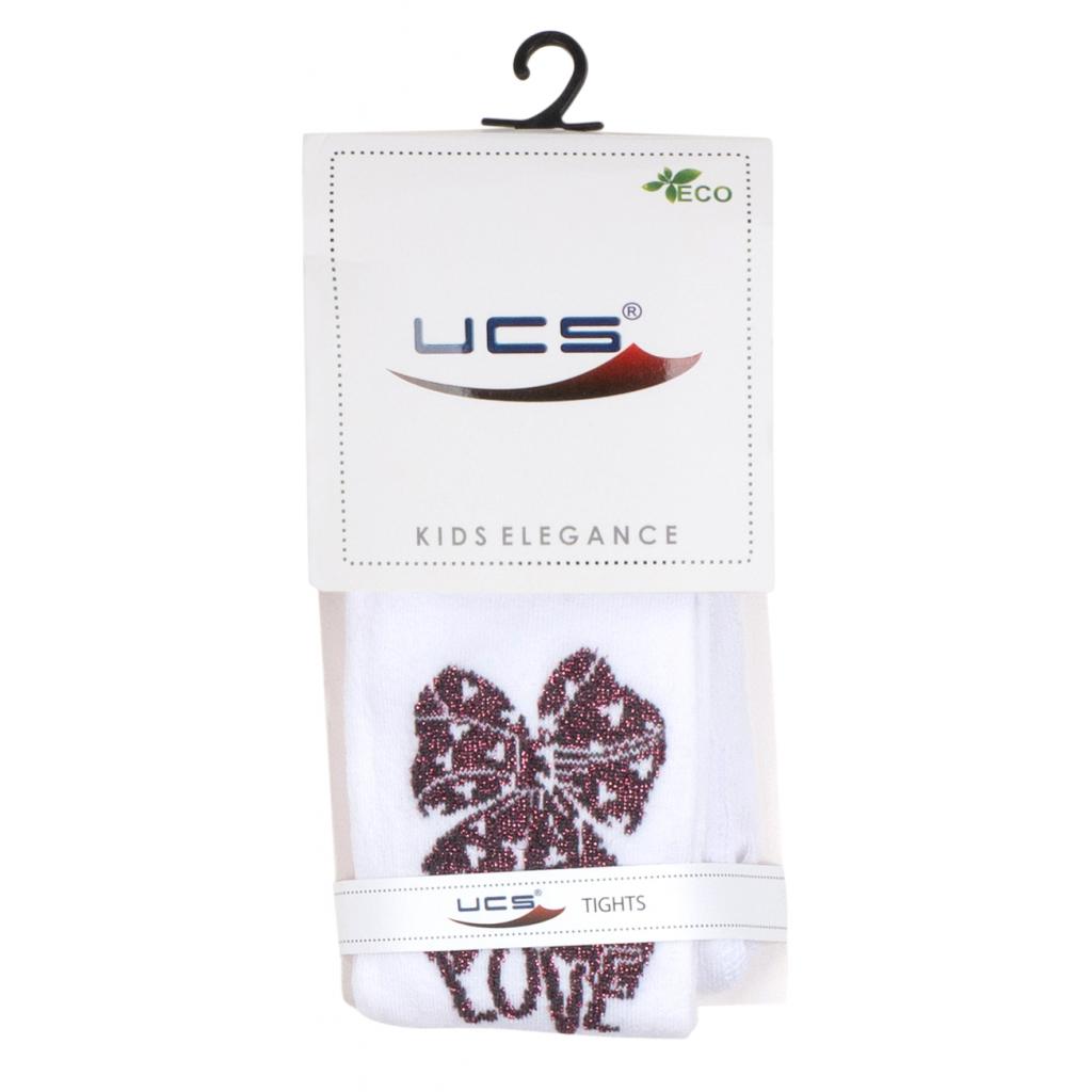 Колготки UCS Socks с бантом (M0C0301-2158-3G-white) изображение 3