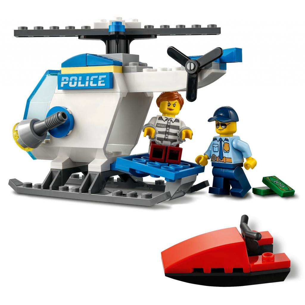 Конструктор LEGO City Police Поліцейський вертоліт 51 деталь (60275) зображення 3