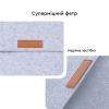 Чехол для ноутбука AirOn 13,3" Premium Grey (4822356710620) изображение 7