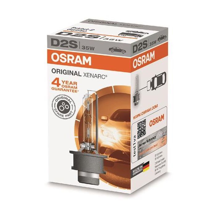 Автолампа Osram Автолампа ксенонова (OS 66240) зображення 2