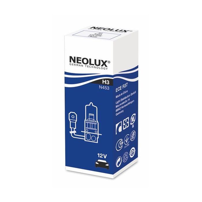 Автолампа Neolux галогенова 55W (N453) изображение 2