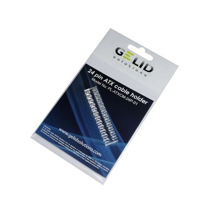 Кабельний організатор Gelid Solutions ATX Cabel holder, 24 канала прозрачный (PL-ATXCM-24P-01) зображення 5