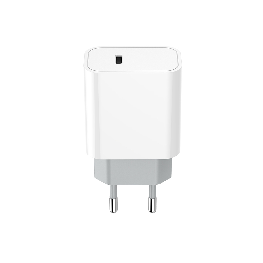 Зарядное устройство ColorWay Power Delivery Port USB Type-C (20W) V2 white (CW-CHS026PD-WT) изображение 4
