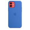 Чехол для мобильного телефона Apple iPhone 12 | 12 Pro Silicone Case with MagSafe - Capri Blue, (MJYY3ZE/A) изображение 4