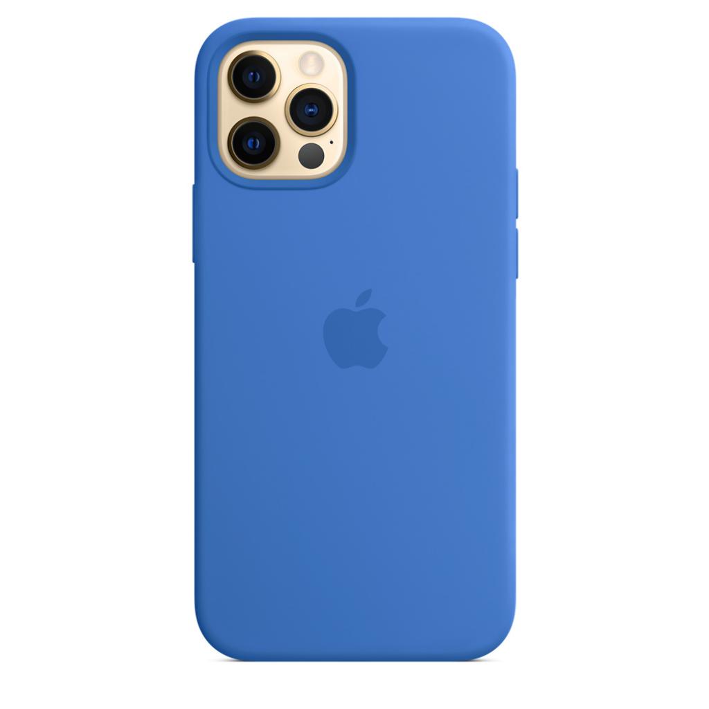 Чехол для мобильного телефона Apple iPhone 12 | 12 Pro Silicone Case with MagSafe - Cantaloupe, (MK023ZE/A) изображение 7