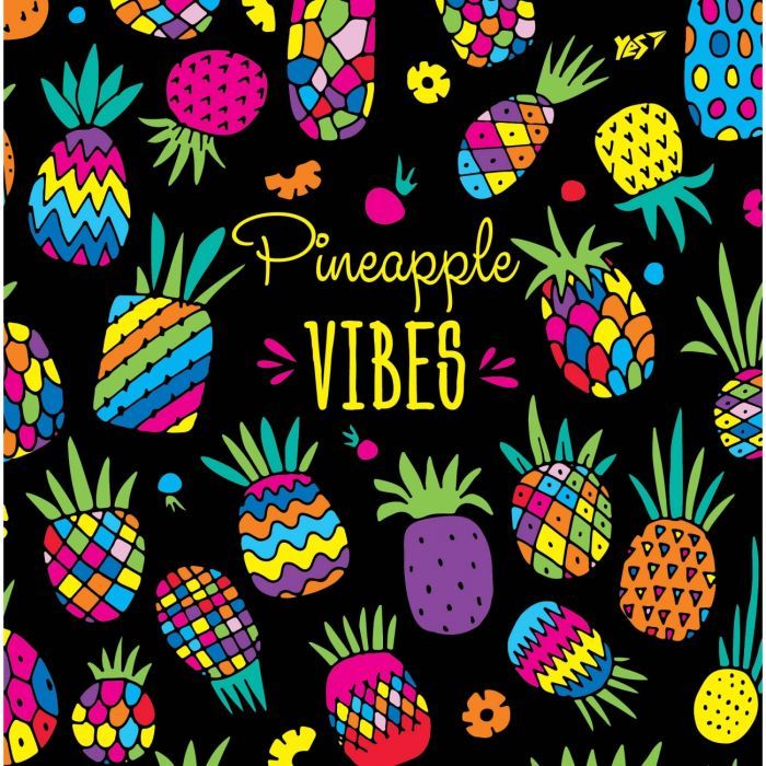 Блокнот Yes 100*200/64 л "Dark pattern" линия (151526) изображение 2