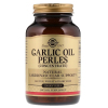 Трави Solgar Часникова олія, Garlic Oil Perles Concentrate, 250 гелевих к (SOL-01221)