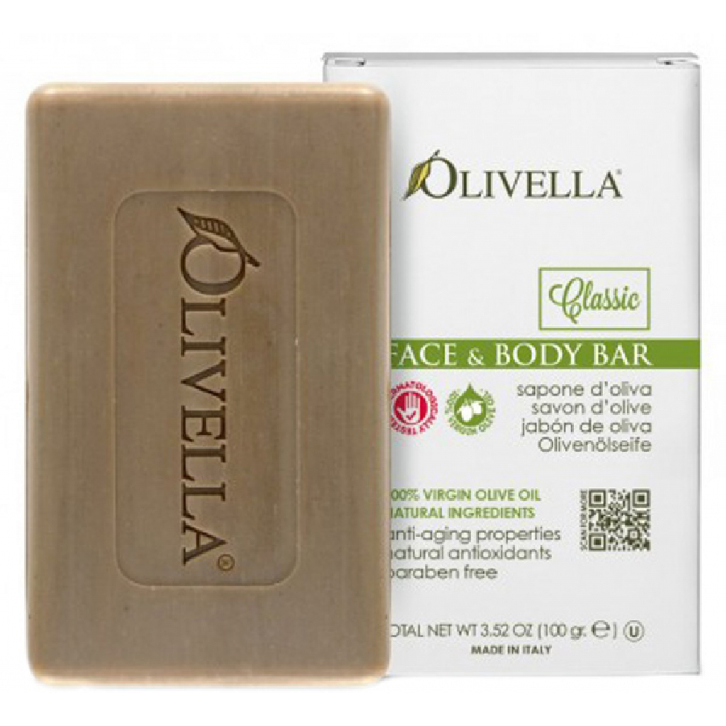 Твердое мыло Olivella На основе оливкового масла 100 г (764412310019)