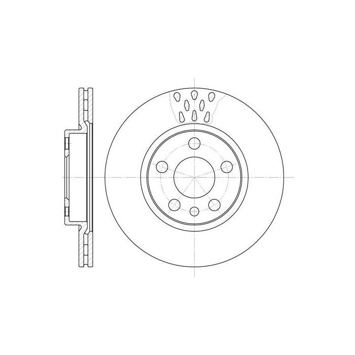 Тормозной диск REMSA 6442.11