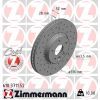 Гальмівний диск ZIMMERMANN 610.3711.52