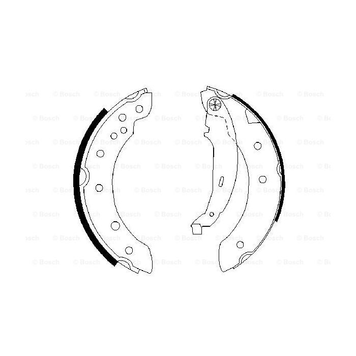 Тормозные колодки Bosch 0 986 487 585 изображение 5