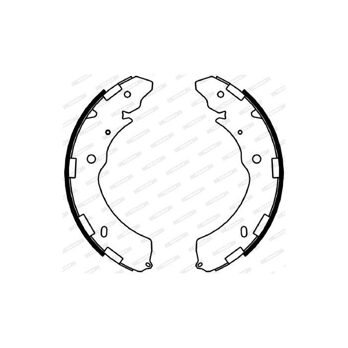 Гальмівні колодки FERODO FSB4052 зображення 2