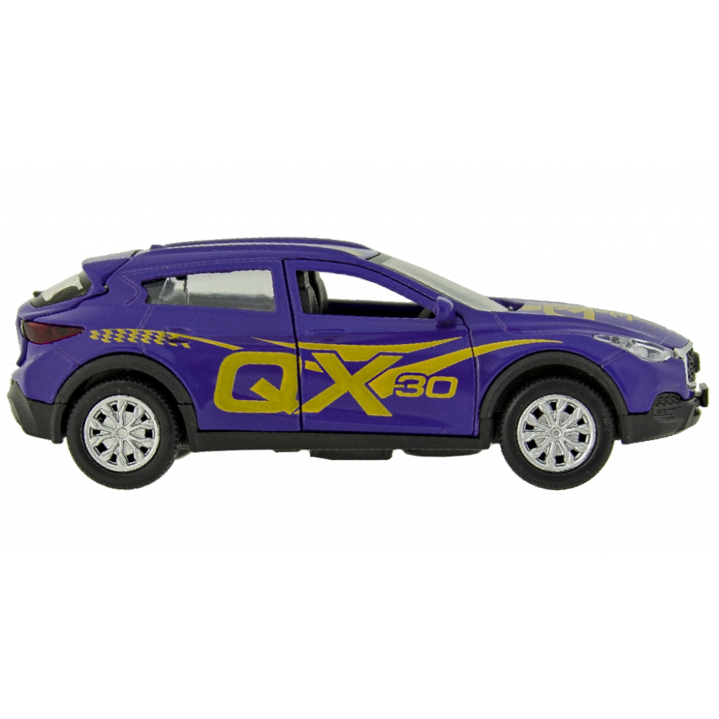 Машина Технопарк GlamCar Infiniti QX30 (QX30-12GRL-PUR) зображення 3