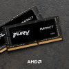 Модуль памяти для ноутбука SoDIMM DDR4 8GB 3200 MHz Fury Impact Kingston Fury (ex.HyperX) (KF432S20IB/8) изображение 4
