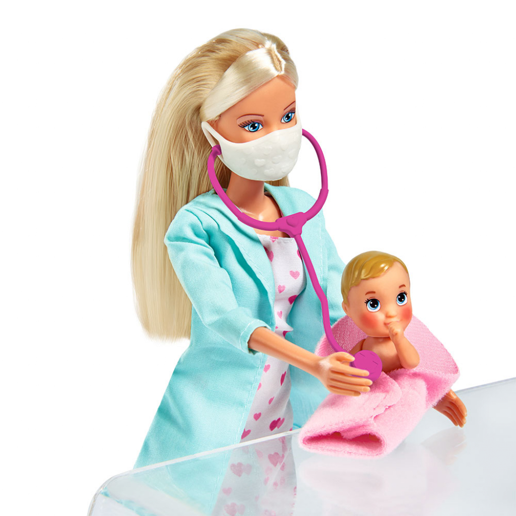 Кукла Simba Штеффи Добрый доктор с малышом (5733493) изображение 4