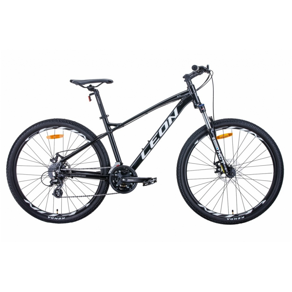 Велосипед Leon 27,5" XC-90 рама-19" 2021 Black/White (OPS-LN-27.5-088)