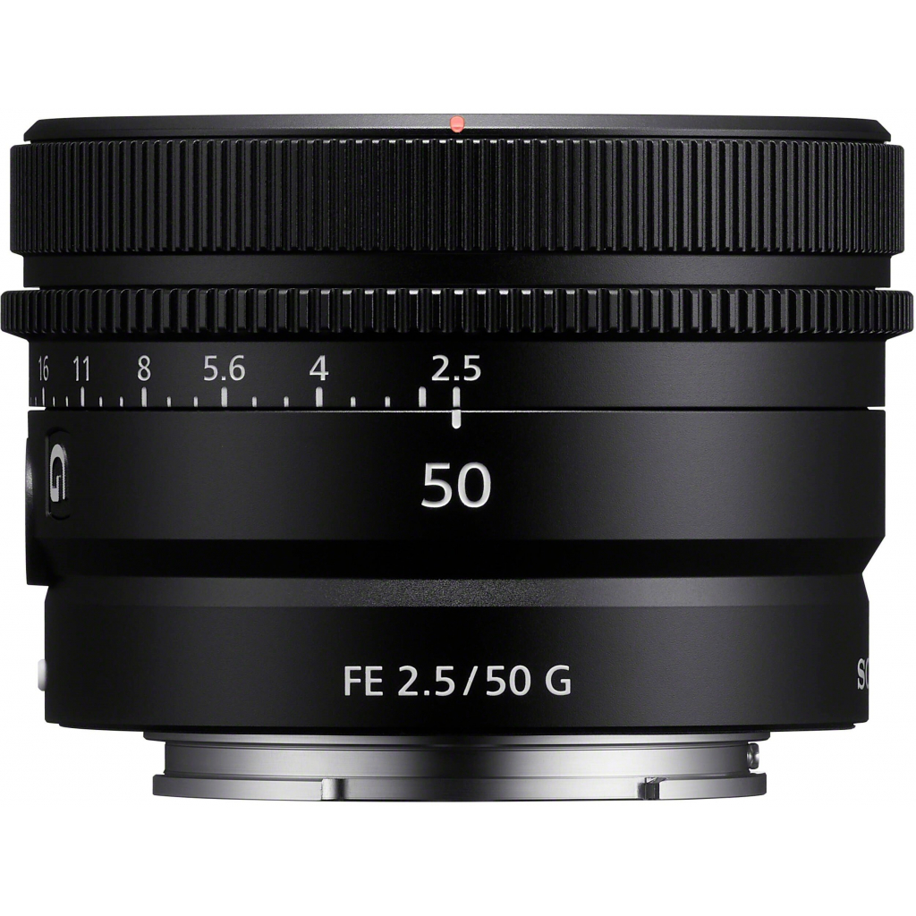 Об'єктив Sony 50mm, f/2.5 G для камер NEX (SEL50F25G.SYX) зображення 3