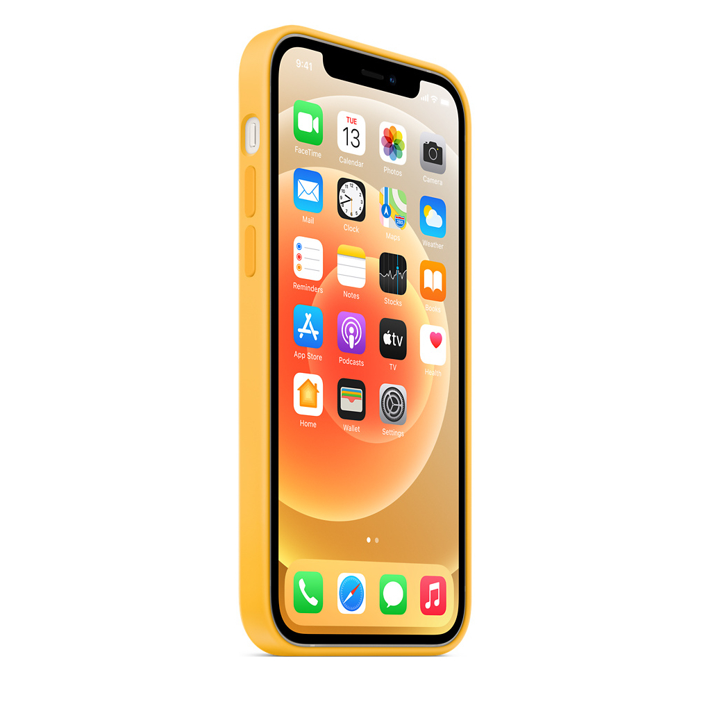 Чехол для мобильного телефона Apple iPhone 12 Pro Max Silicone Case with MagSafe - Sunflower, Mo (MKTW3ZE/A) изображение 4