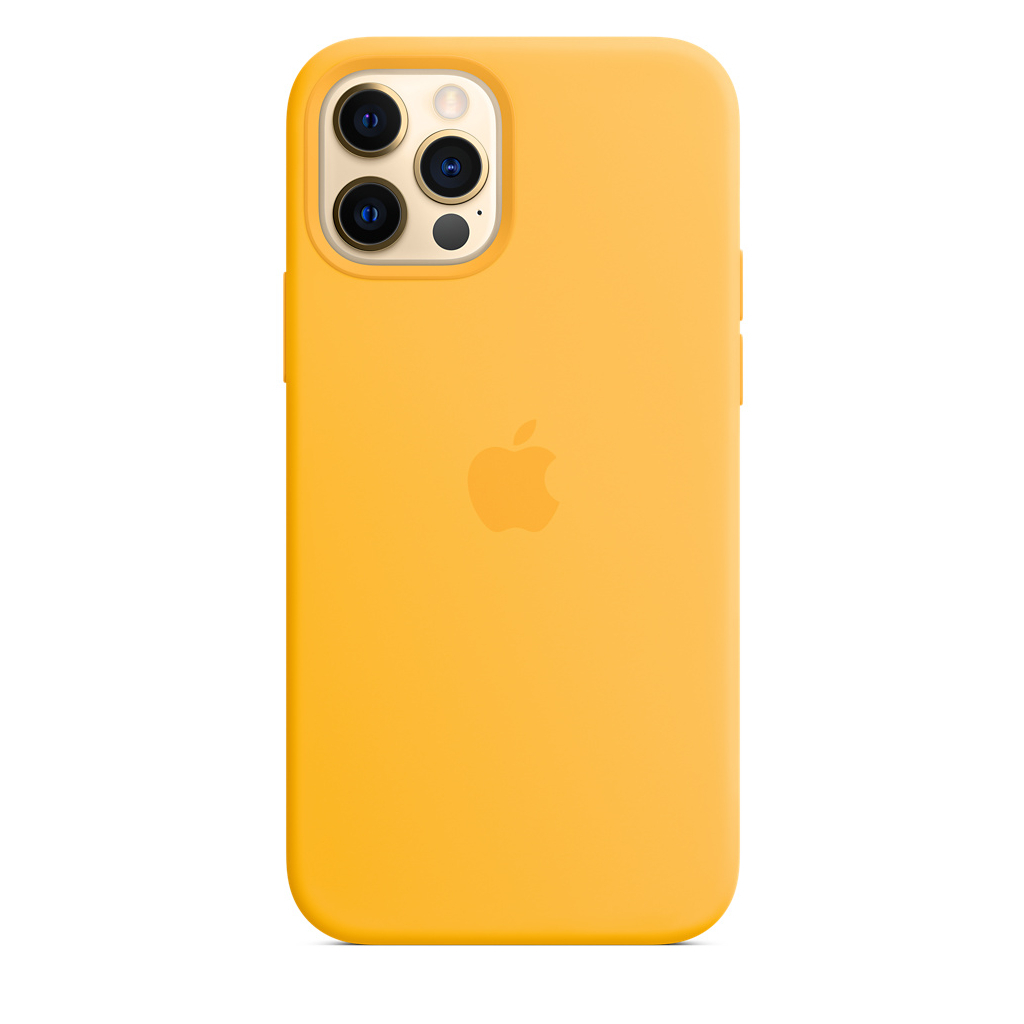 Чехол для мобильного телефона Apple iPhone 12 Pro Max Silicone Case with MagSafe - Sunflower, Mo (MKTW3ZE/A)