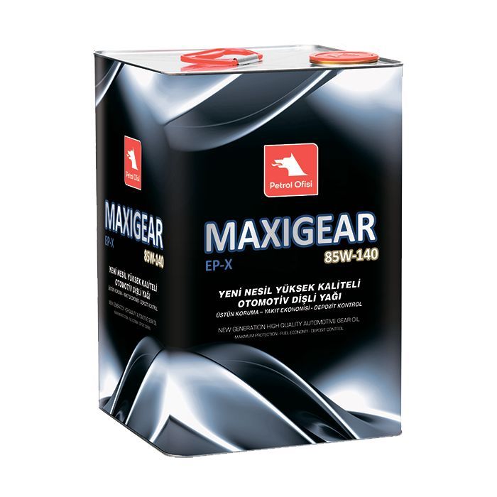 Трансмиссионное масло Petrol Ofisi Maxigear EP-X 85W-140 17,6л (16кг) (6944)