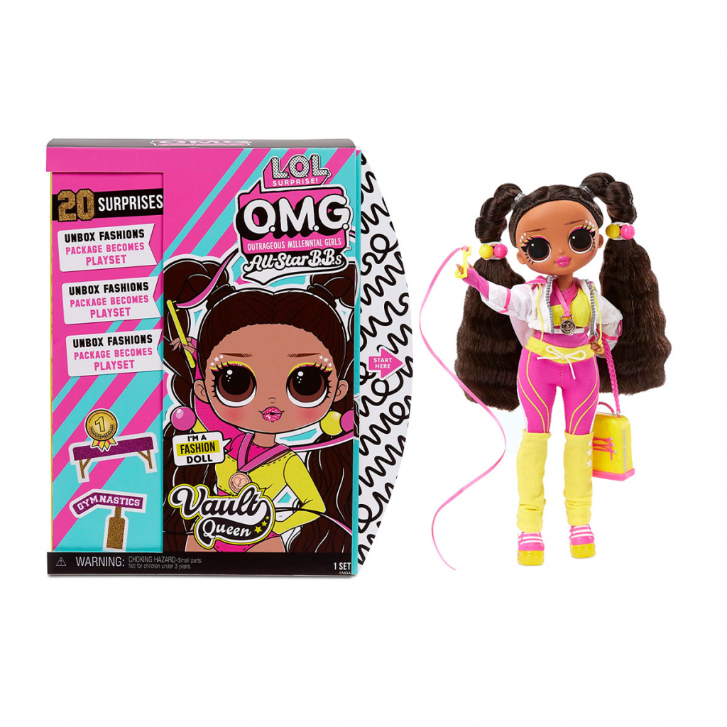 Лялька L.O.L. Surprise! O.M.G. Sports Doll — Гімнастка з аксесуарами (577515)