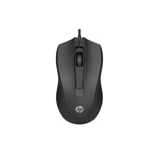 Мишка HP 100 USB Black (6VY96AA)
