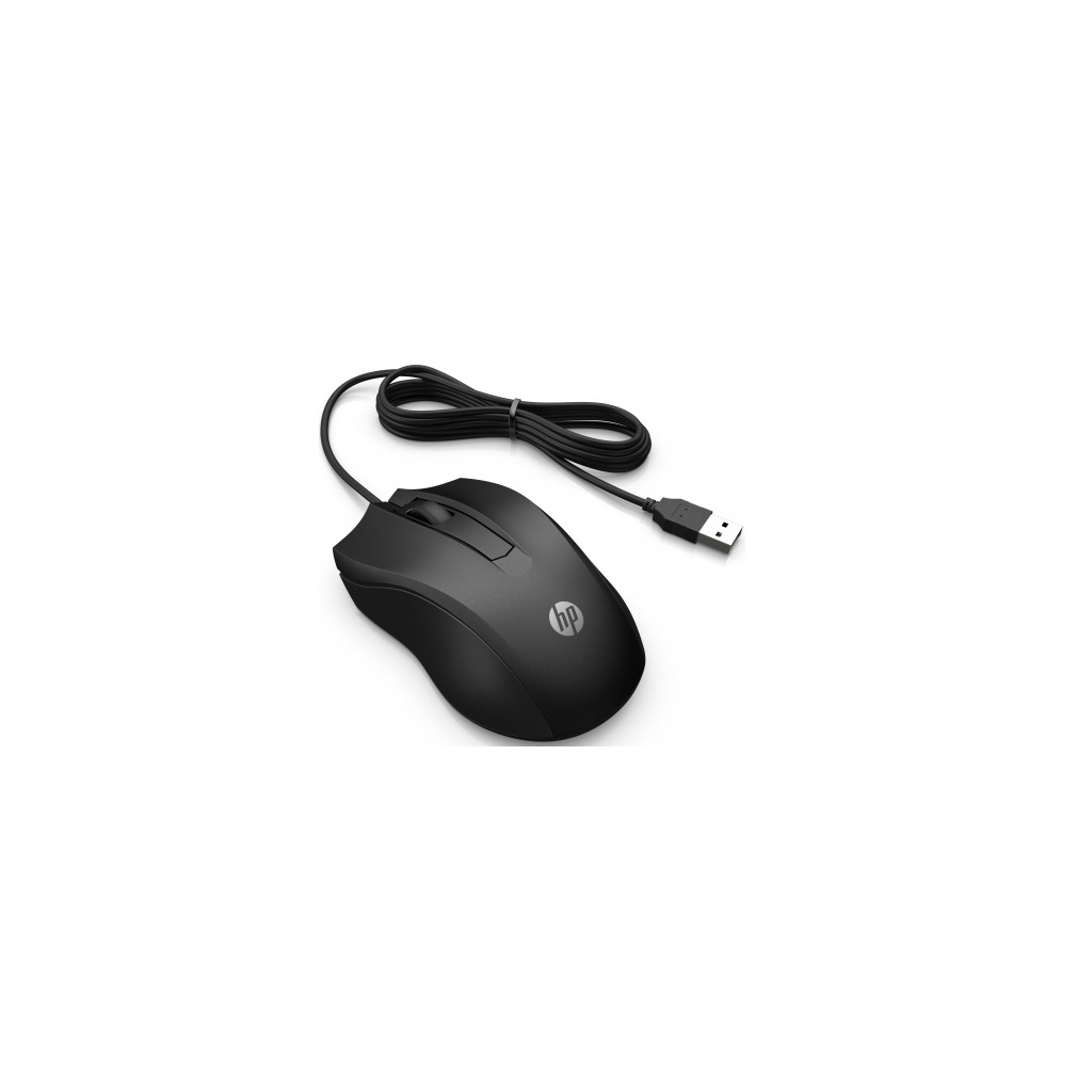 Мишка HP 100 USB Black (6VY96AA) зображення 2