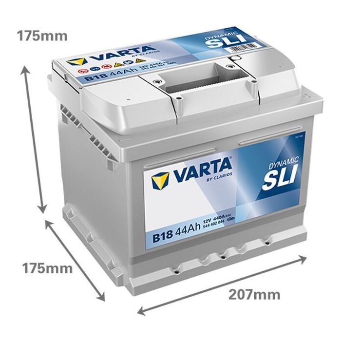 Аккумулятор автомобильный Varta Blue Dynamic 44Ah (544402044) изображение 3