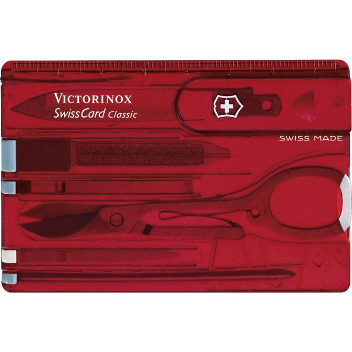 Нож Victorinox SwissCard Transparent Blue (0.7122.T2) изображение 4