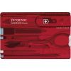 Нож Victorinox SwissCard Transparent Red (0.7100.T) изображение 4
